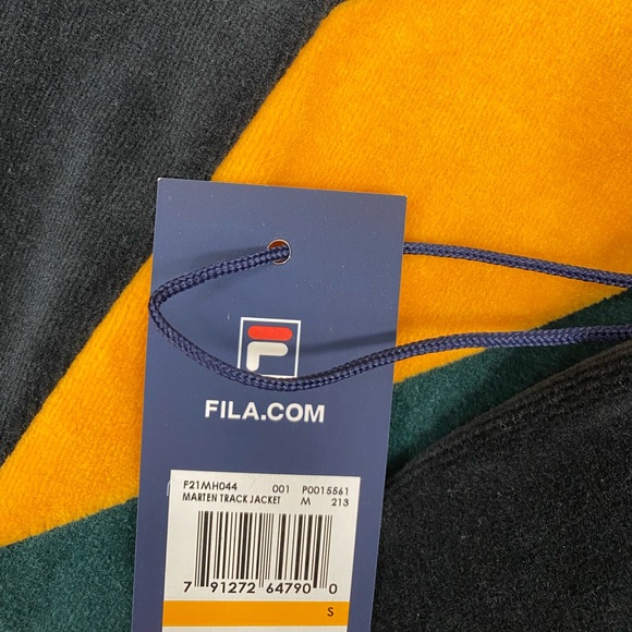 Final Price - Fila Men’s Velour jacket + pant set / track set / jogging outfit - Picture 4 of 6